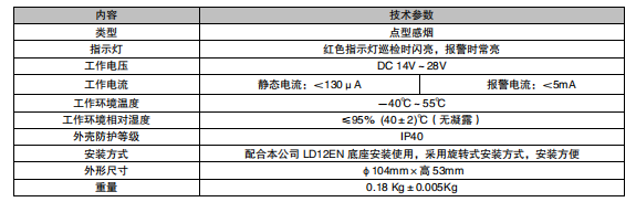 利達JTY-GF-LD3000E（F）點型光電感煙火災探測器（非編碼）接線安裝技術